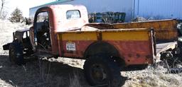 Late 40/Early 50's Dodge Power Wagon Restoration Project Vehicle