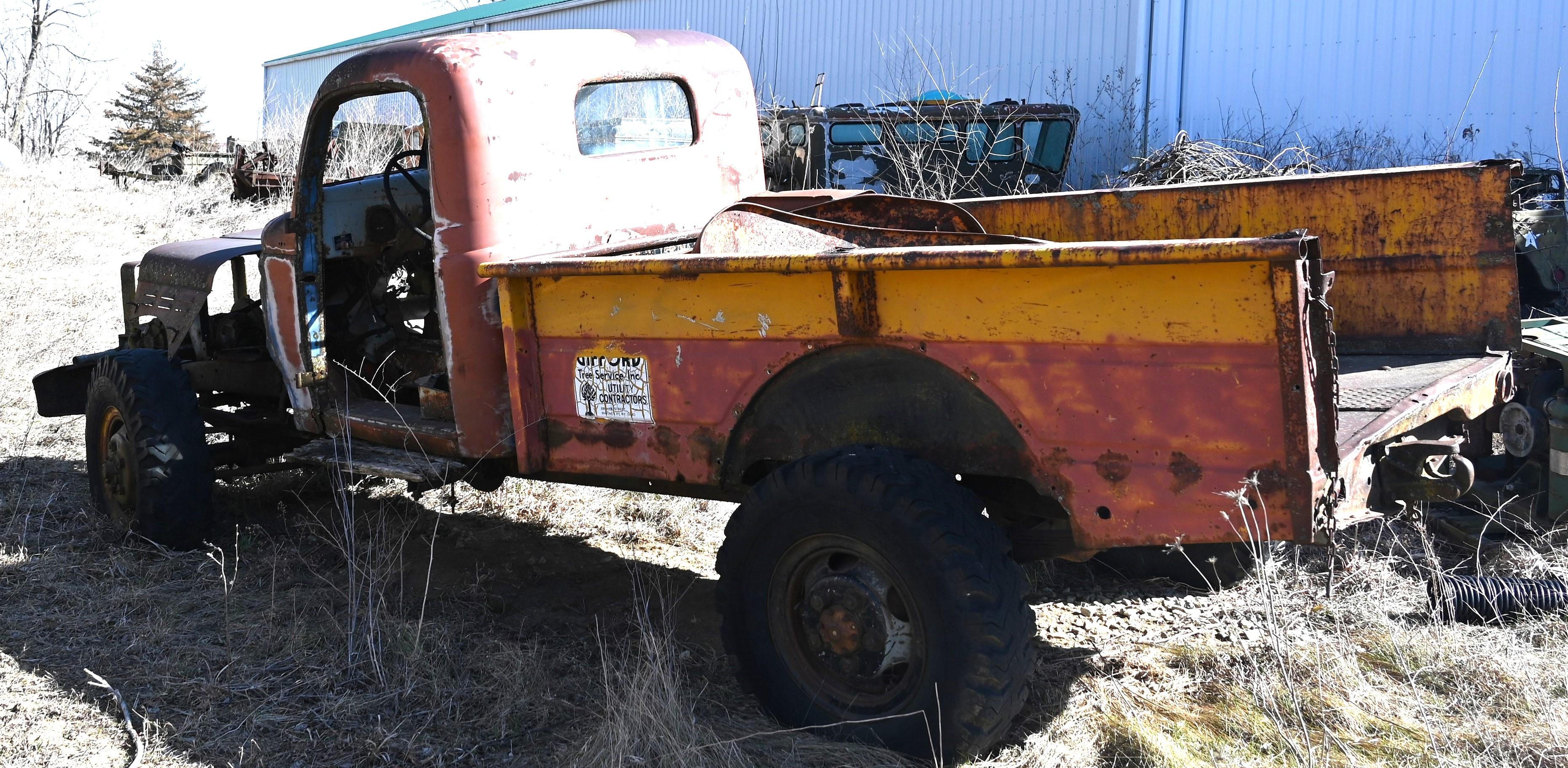 Late 40/Early 50's Dodge Power Wagon Restoration Project Vehicle