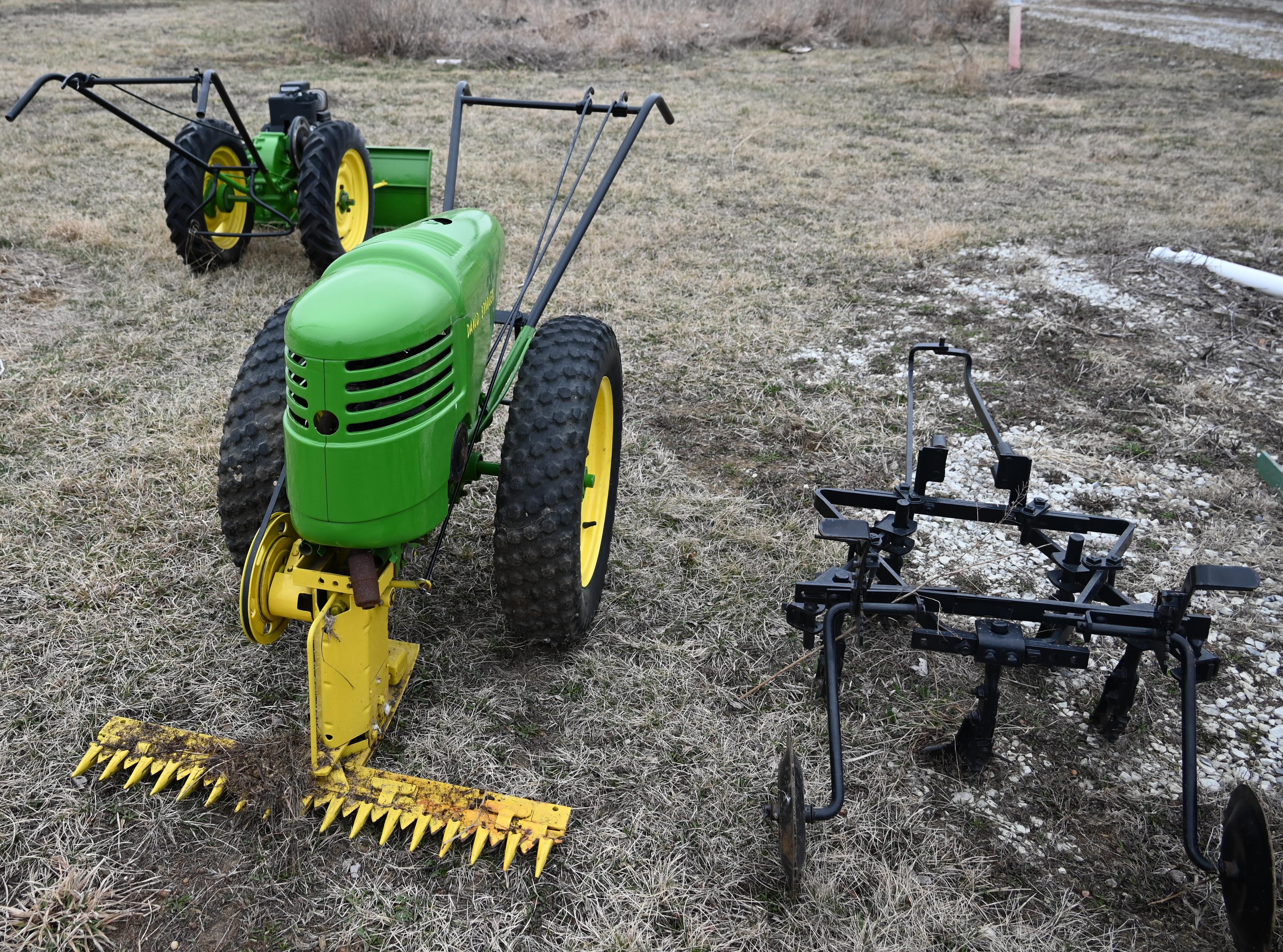 David Bradley Tractors with attachments