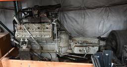 WWII Stuart Tank Cadillac V8 Engine with Transmission