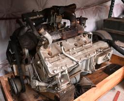 WWII Stuart Tank Cadillac V8 Engine with Transmission