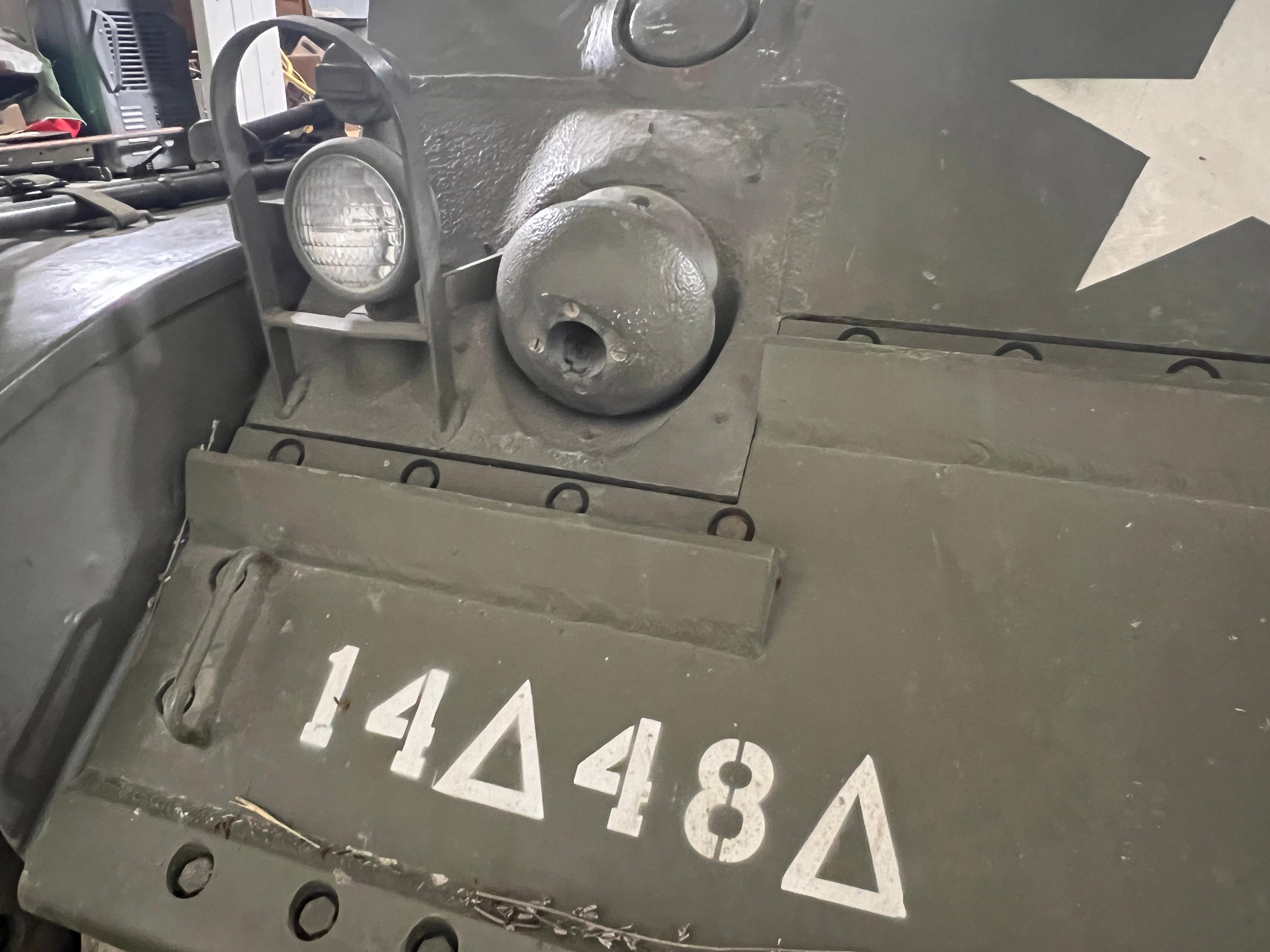 1943 WWII M5A1 Stuart Tank sn 3871