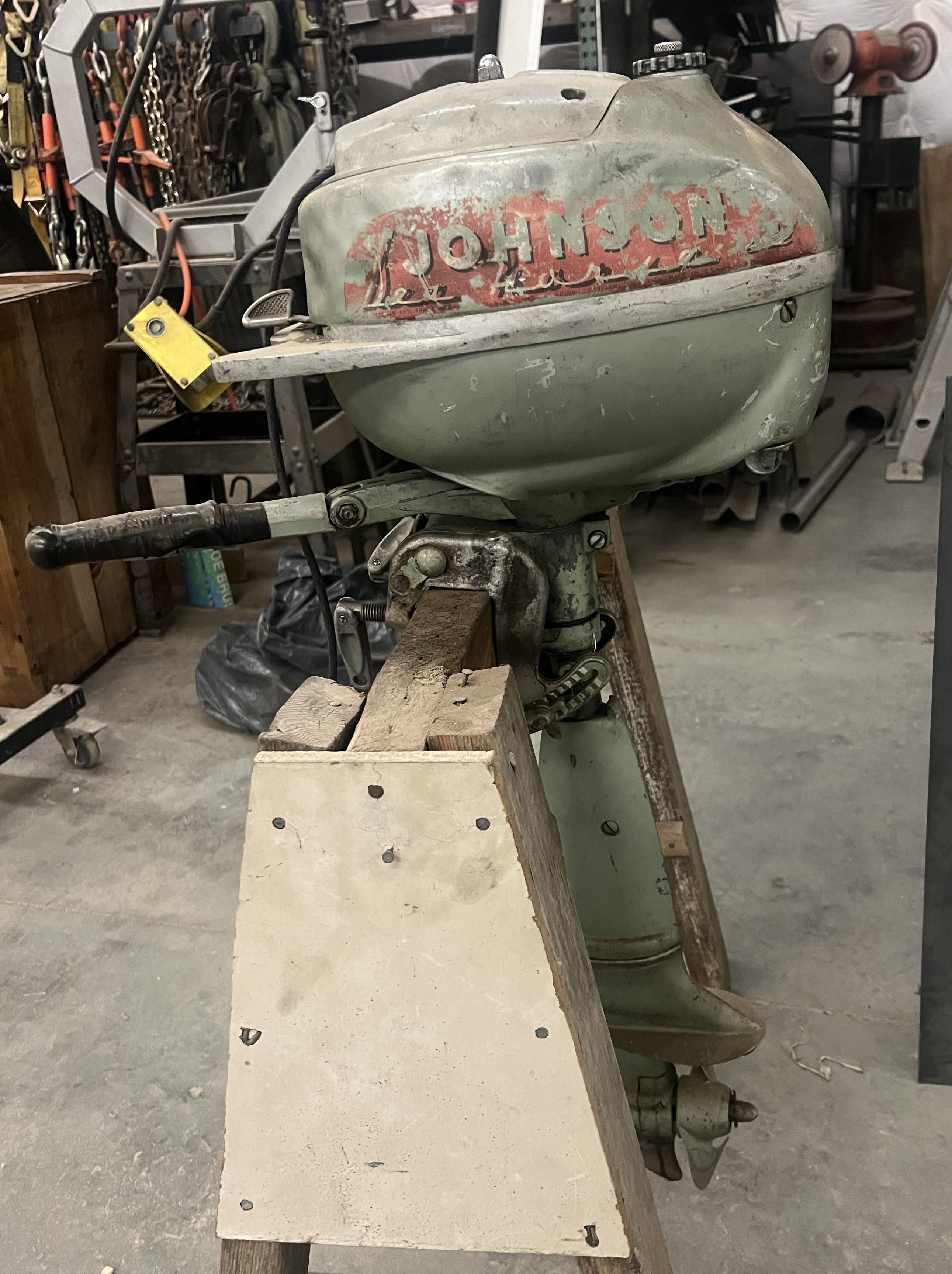 Antique Johnson Outboard Motors