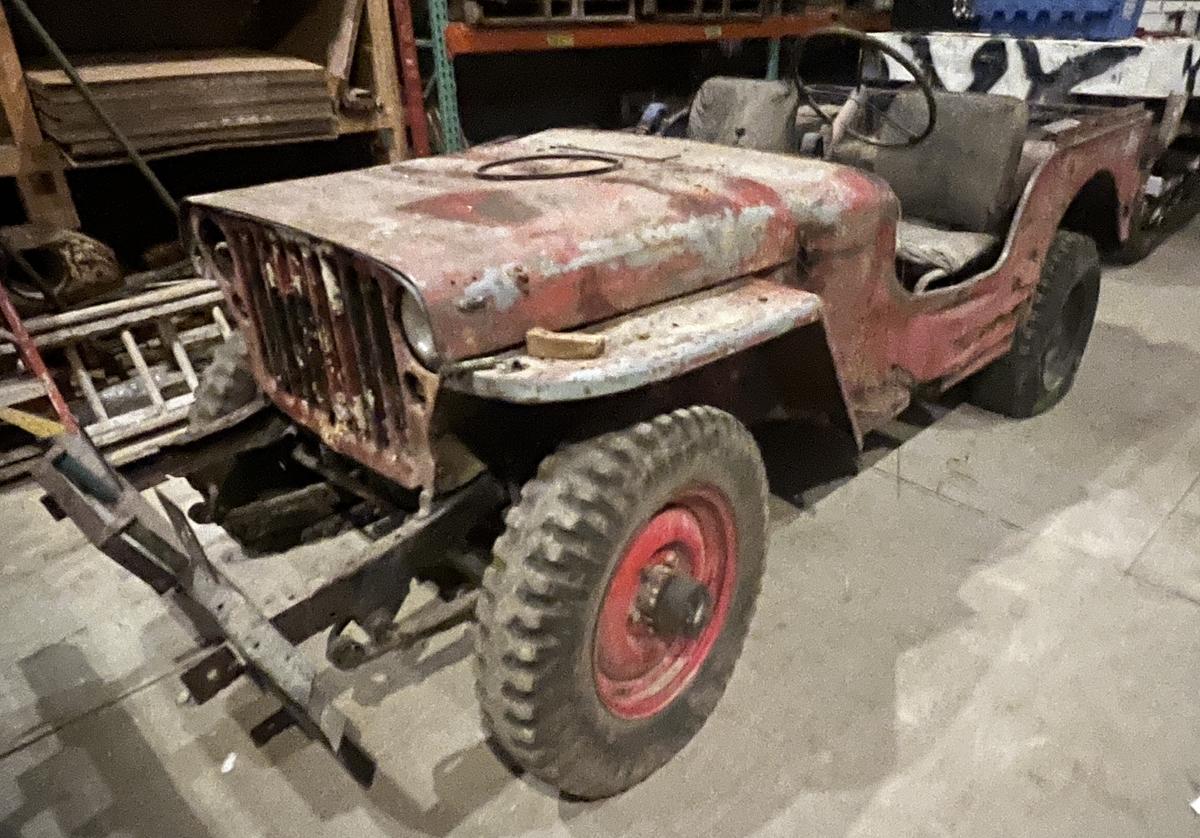 1945 Ford GPW Jeep, 4/45 sn 109596