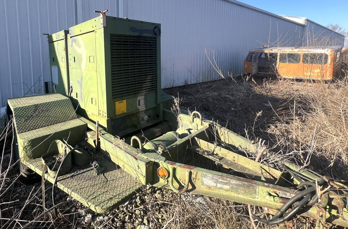 Used 1969 Military Generator Set, 30kw 60 Hz