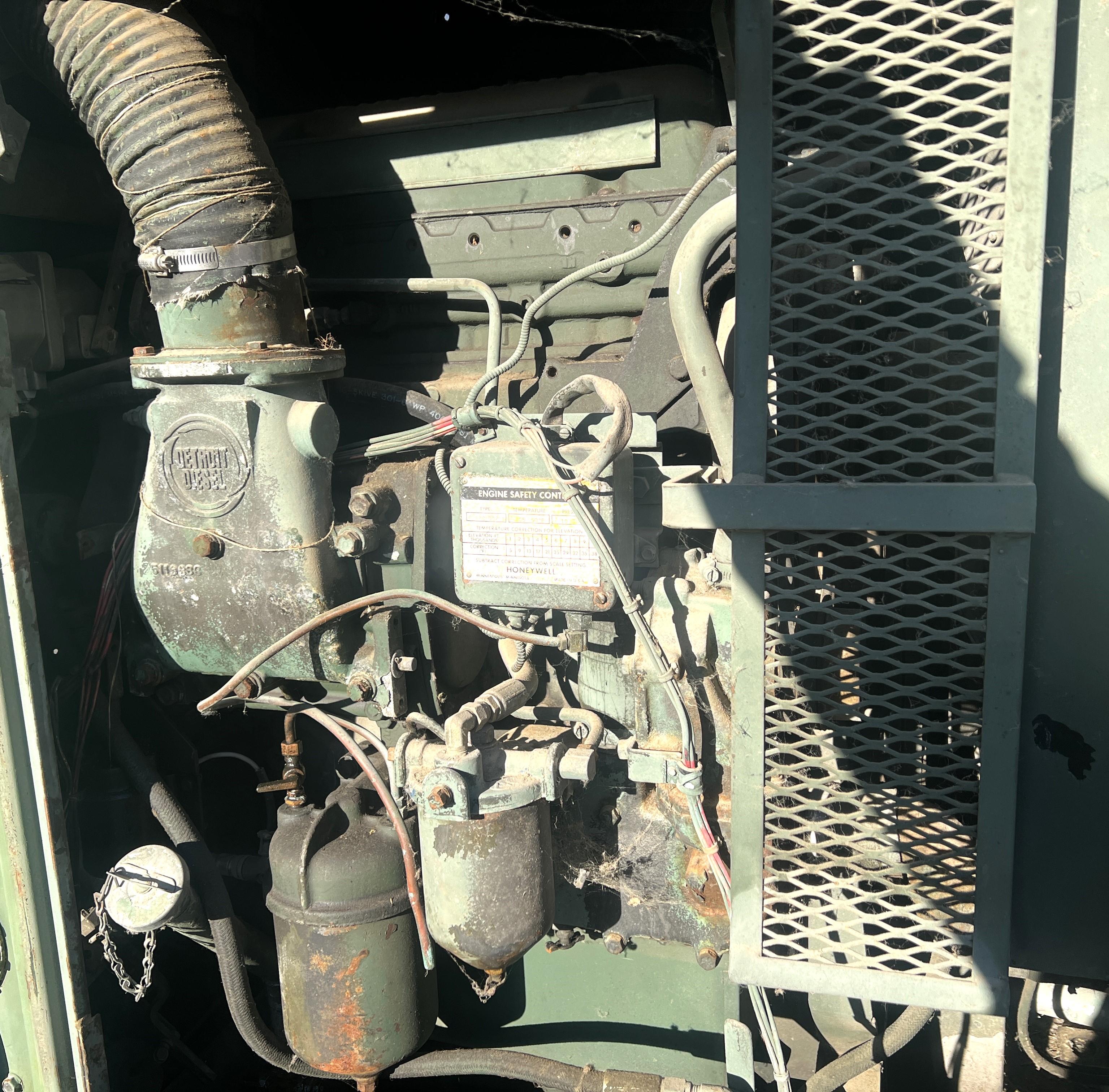 Used 1969 Military Generator Set, 30kw 60 Hz