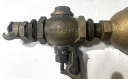 Antique Lunkenheimer Brass Bronze Train Steam Engine Steam Whistle 13”