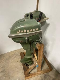 Antique Johnson Outboard Motors