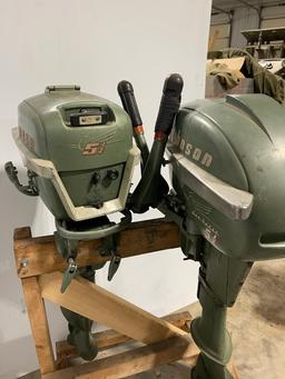 Antique Johnson Outboard Motors