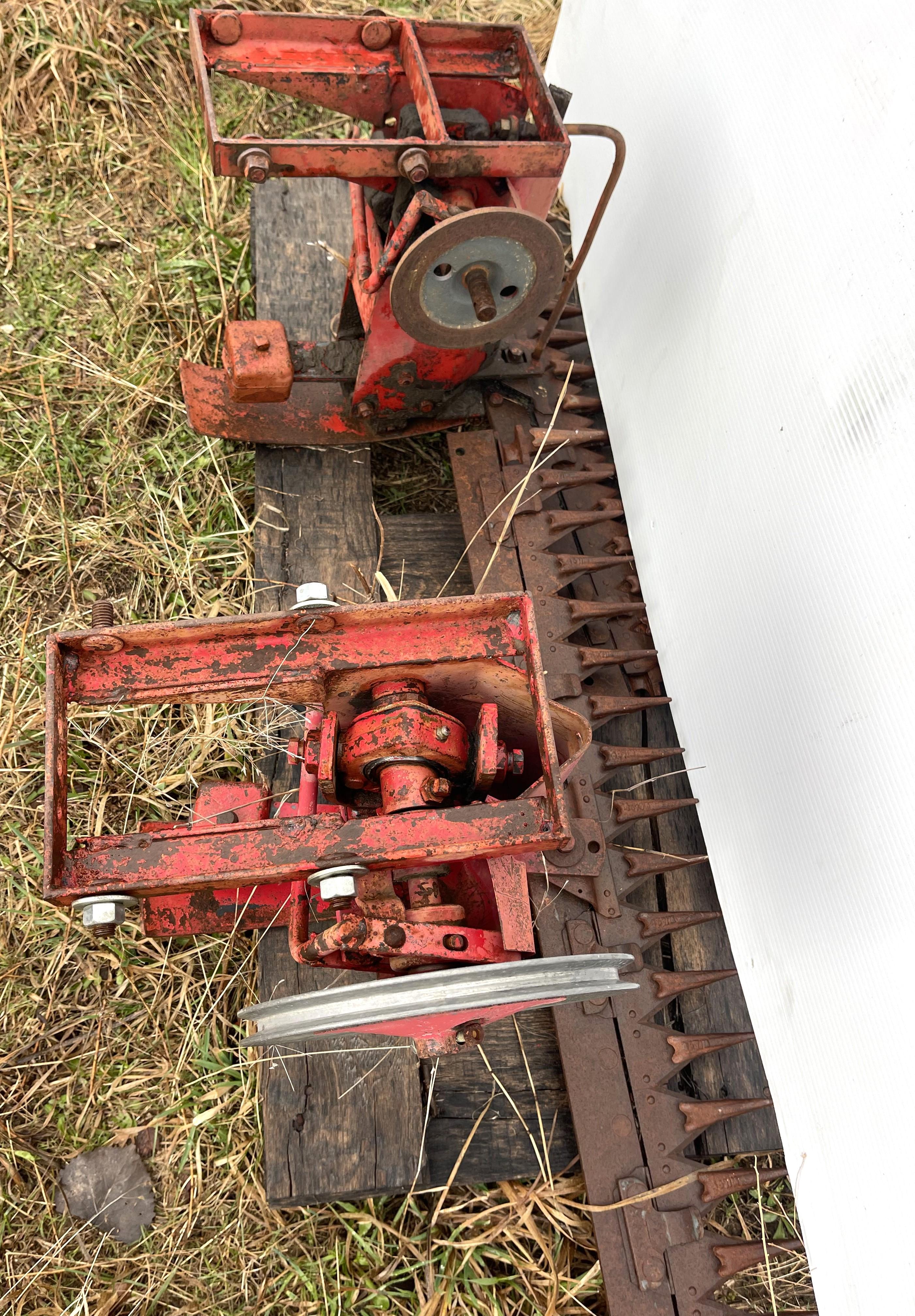 David Bradley Tractors with attachments
