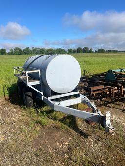 500 GALLON FUEL TANK TRAILER