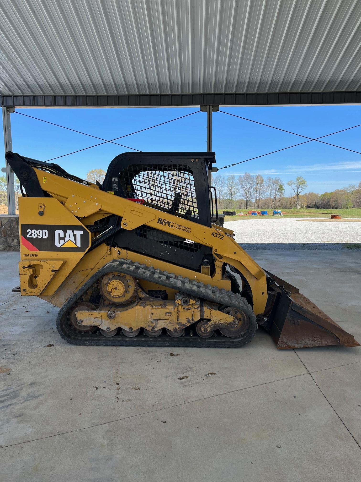 2018 CAT 289D OROPS SKID STEER