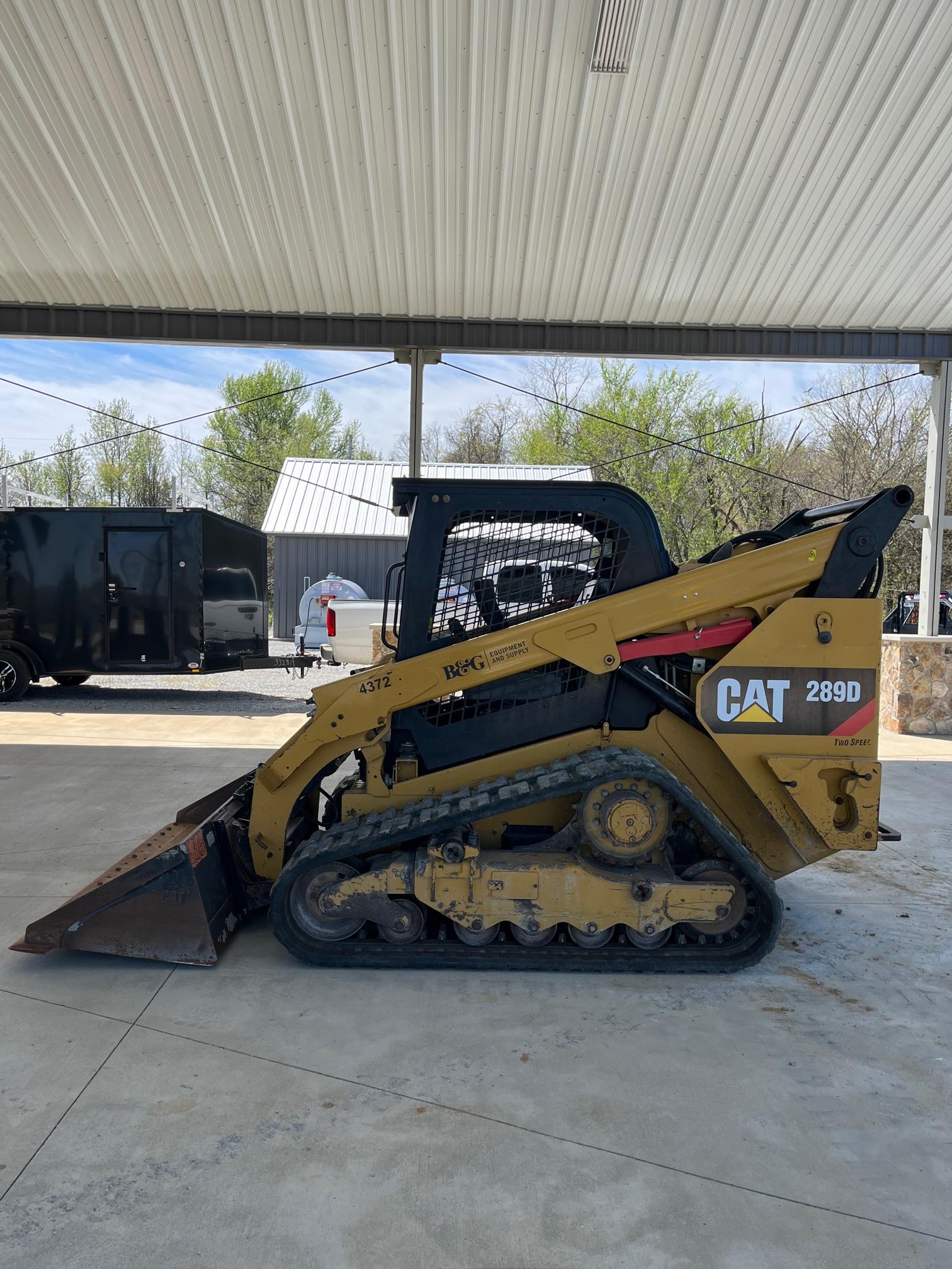 2018 CAT 289D OROPS SKID STEER