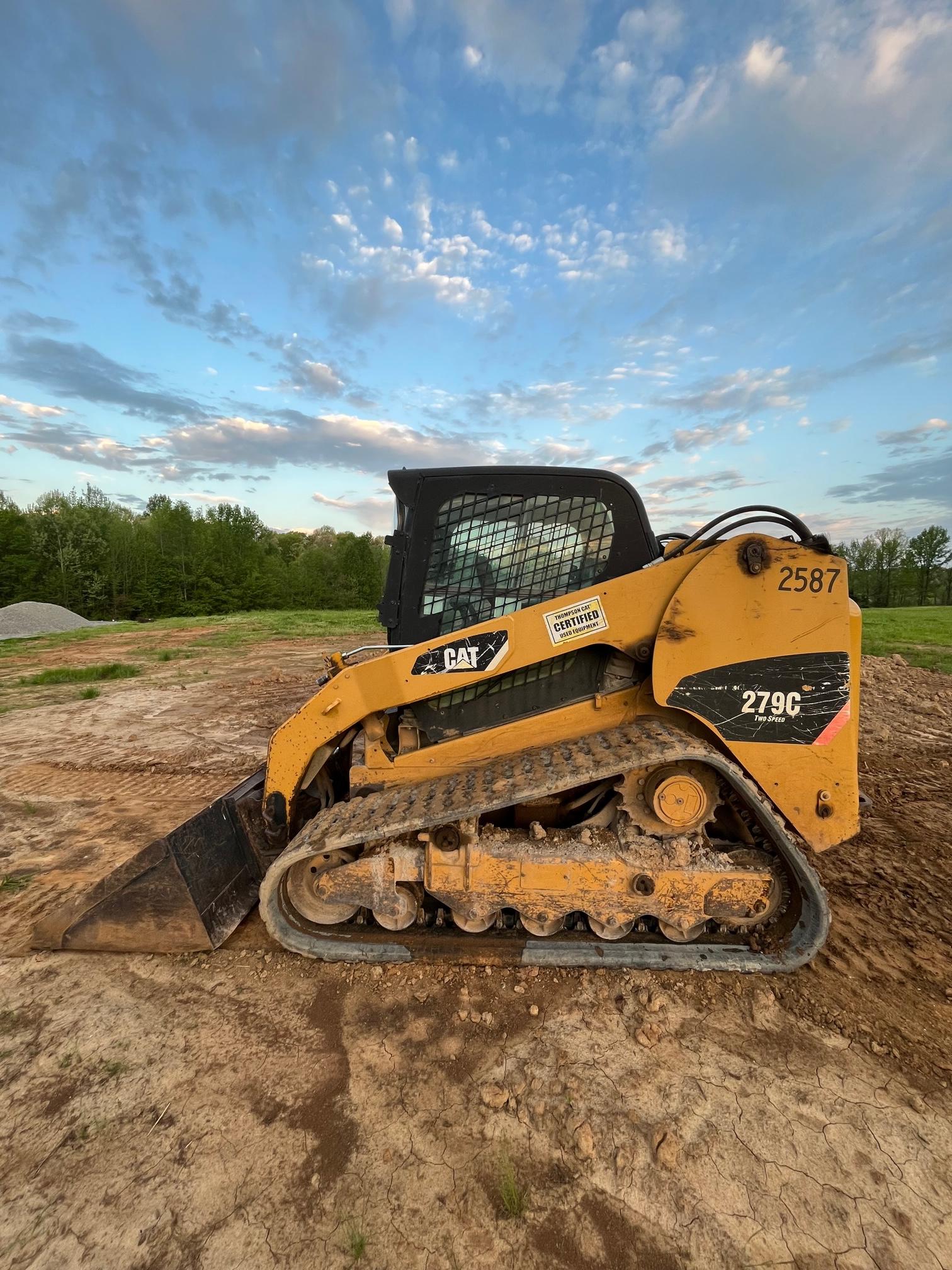 2012 CAT 279C EROPS SKID STEER