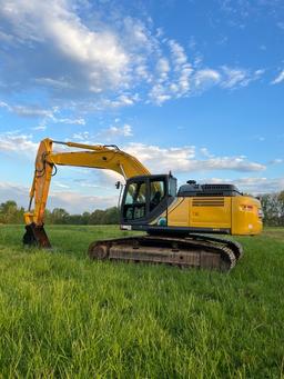 2019 KOBELCO SK300LC-10 EXCAVATOR AUX HYDRAULIC LOW LOW HOURS CLEAN MACHINE