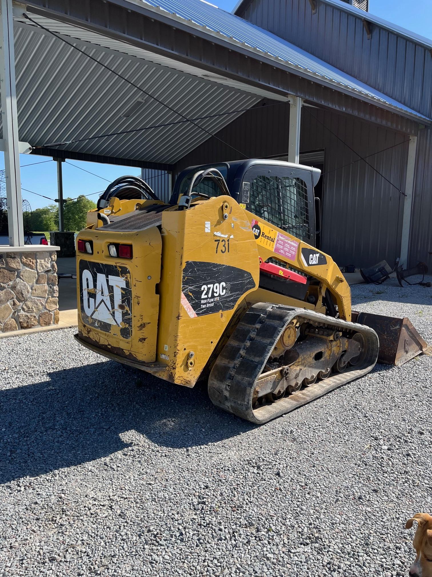 2012 CAT 279C2 EROPS SKID STEER