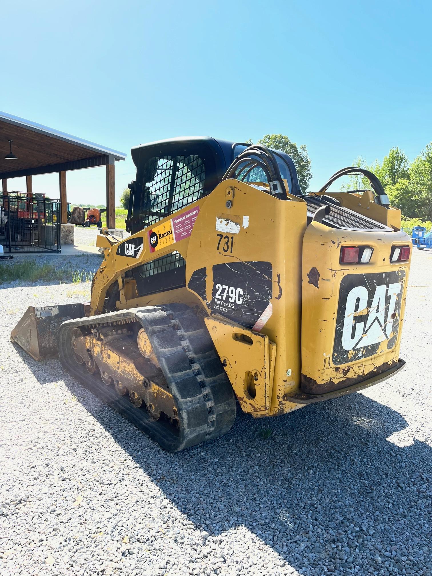 2012 CAT 279C2 EROPS SKID STEER