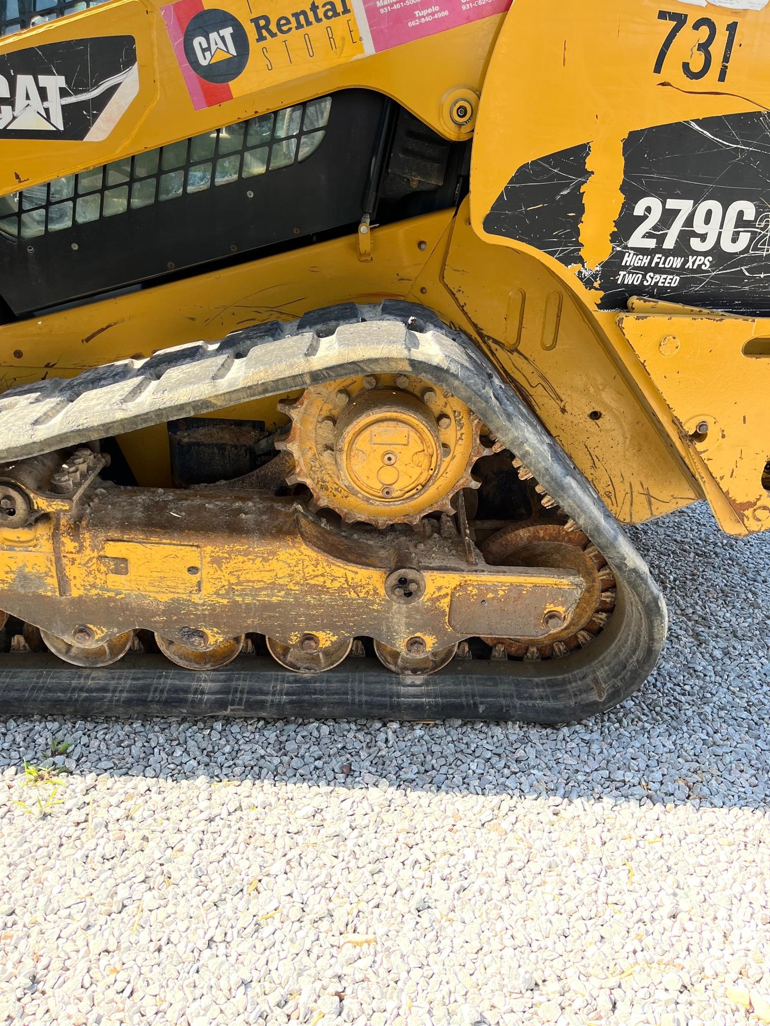 2012 CAT 279C2 EROPS SKID STEER