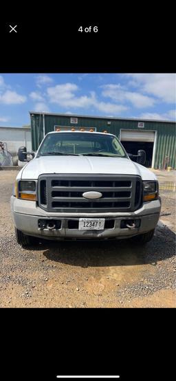 2005 F450 CREW CAB FLATBED