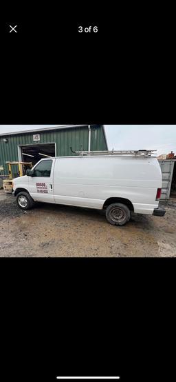 2007 FORD SUPER DUTY WORK VAN