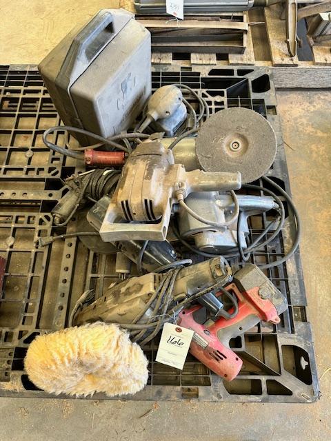 LOT OF ELECTRIC TOOLS