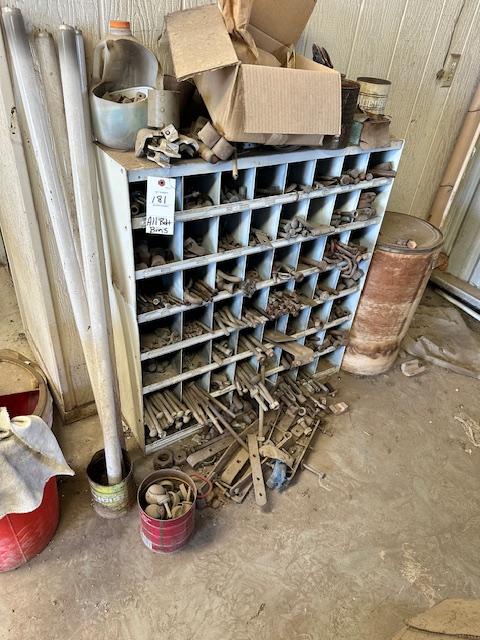 LOT OF BOLT BINS