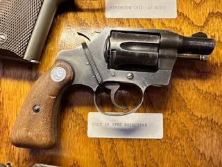 COLT .38 SPECIAL DETECTIVE REVOLVER