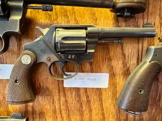 COLT .38 SPECIAL POLICE REVOLVER