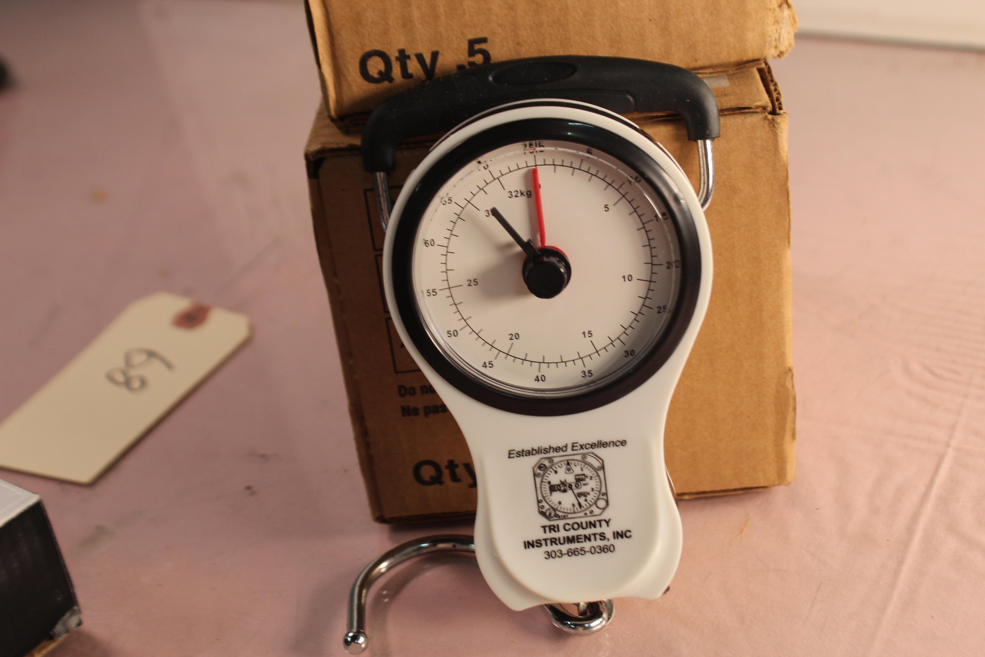 2 portable scale 75 pounds