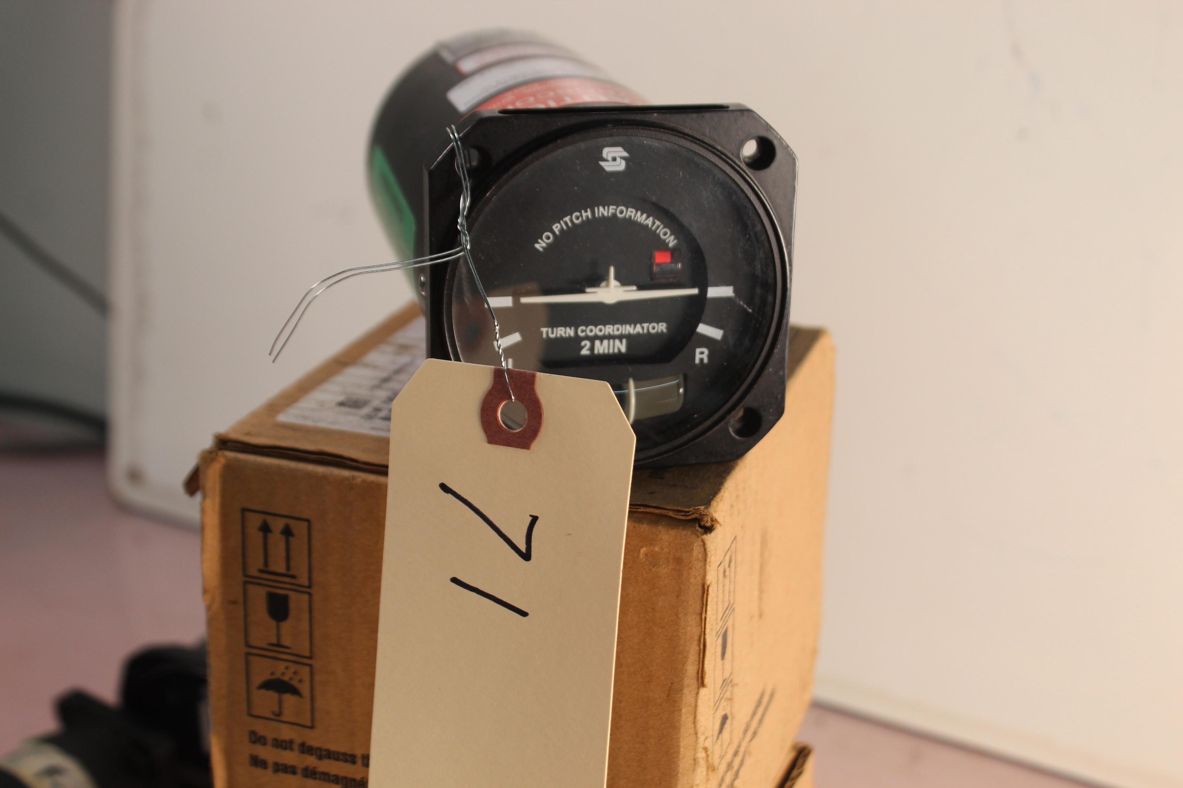S TEC PN 6405 8 28L autopilot turn coordinator