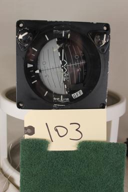 Lear Siegler attitude indicator PN 141400-01-01