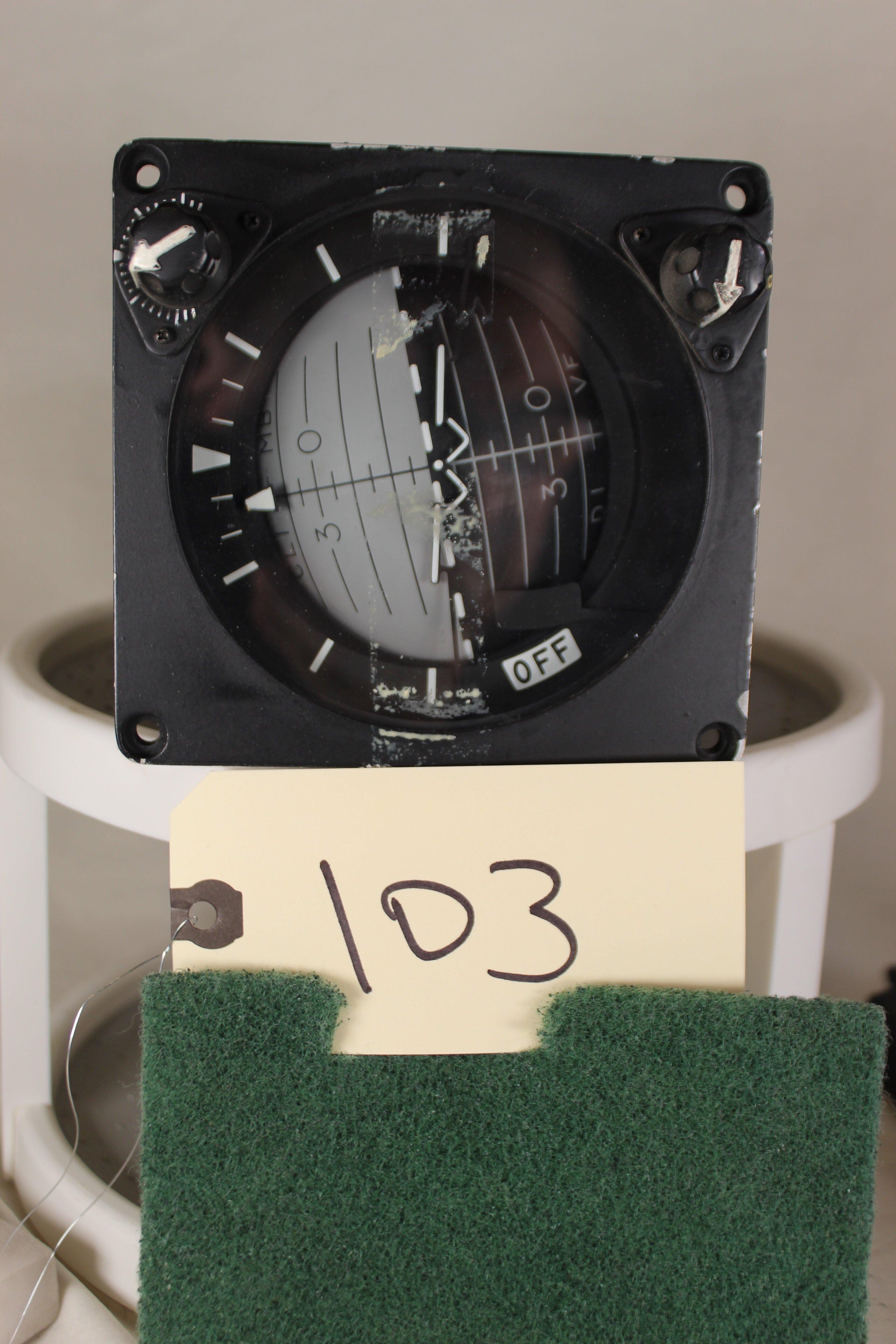 Lear Siegler attitude indicator PN 141400-01-01