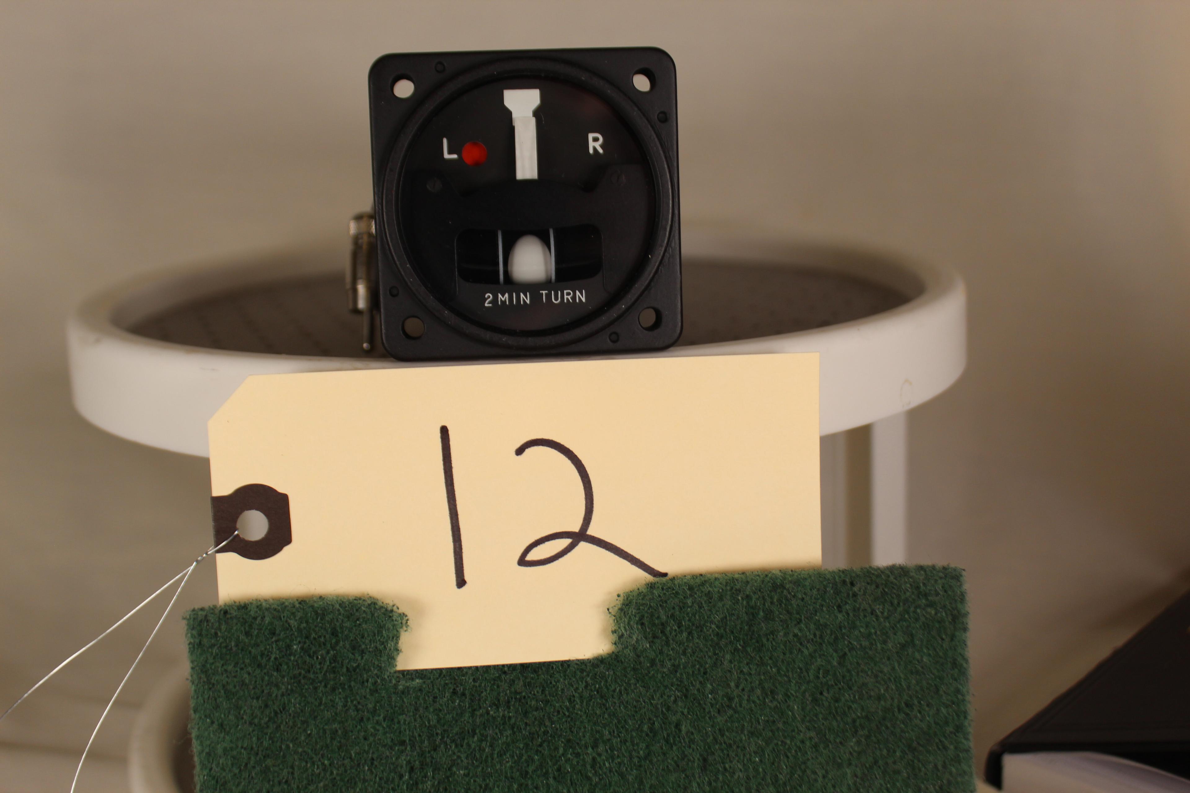 United instruments turn and slipped indicator PN 9550A W/8130