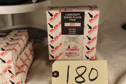 4 each boxes of 4 spark plugs Auburn  type 271