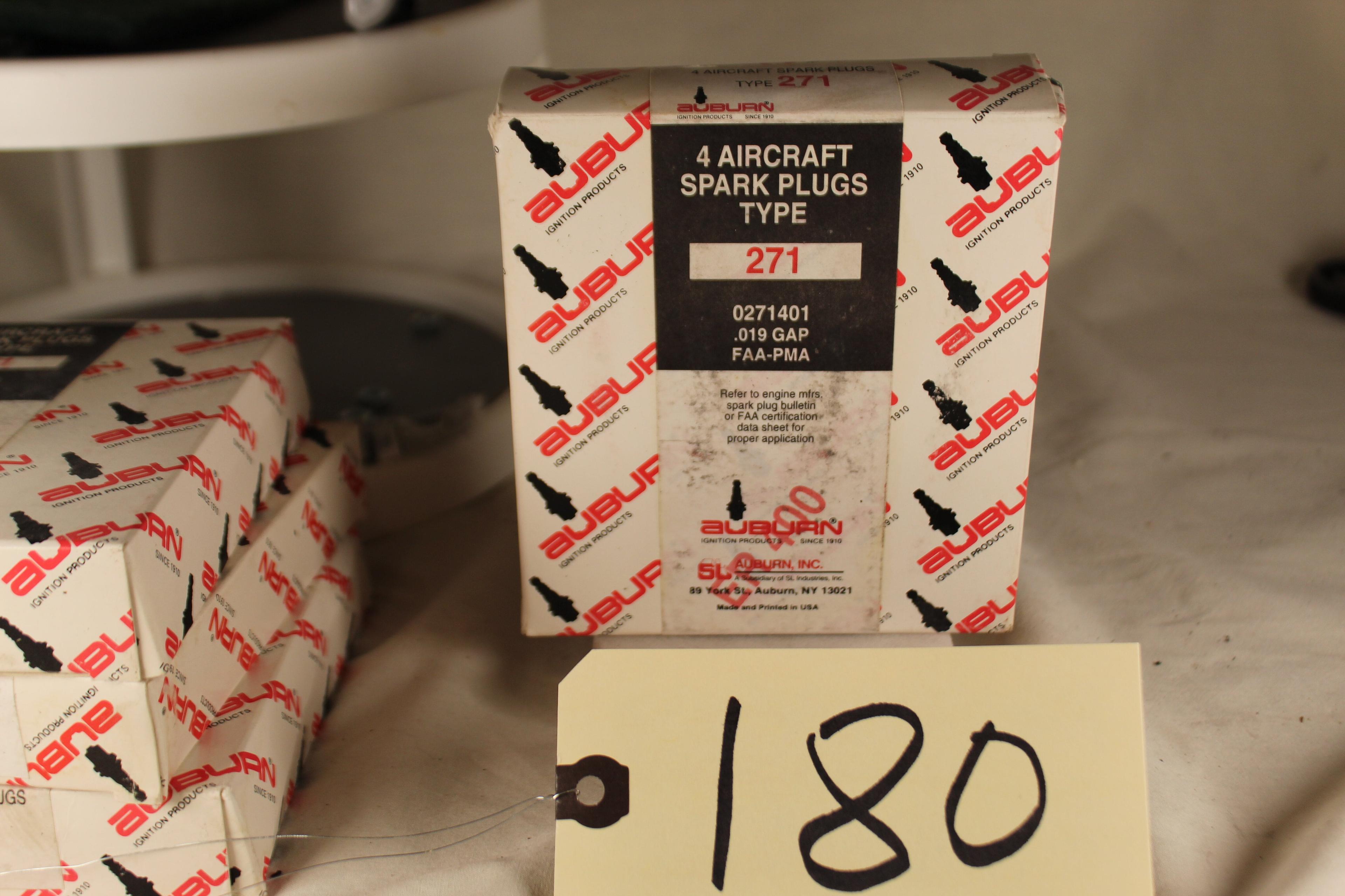 4 each boxes of 4 spark plugs Auburn  type 271