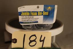 Lot of 4 sets jumbo foam uni seal headphone cushions’s