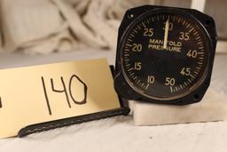 Manifold pressure gauge