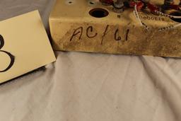 Stewart Warner modular aircraft gauge assembly