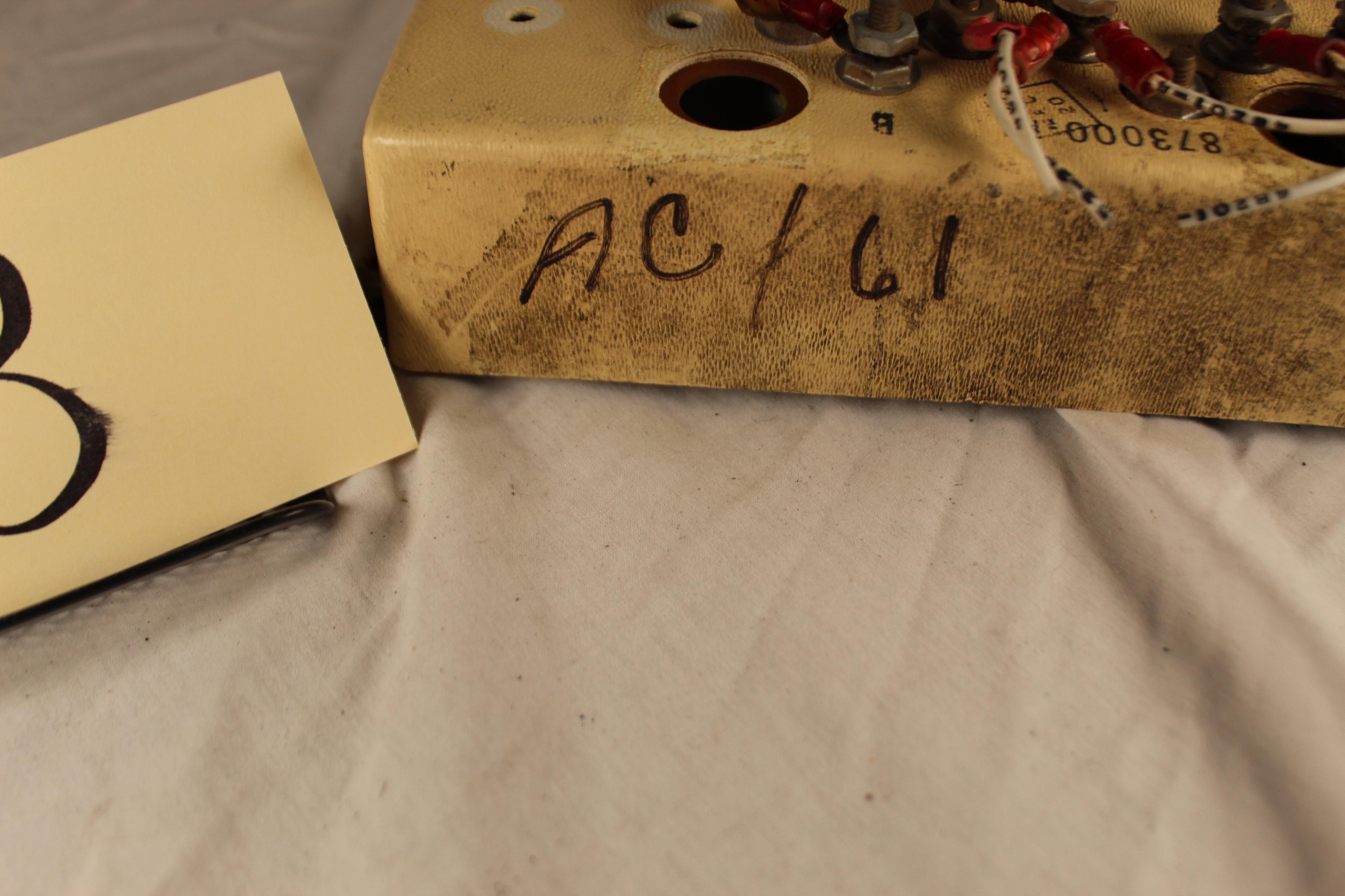 Stewart Warner modular aircraft gauge assembly