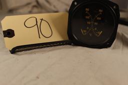 Electric auto lite company dual temperature gauge AN 5795-6