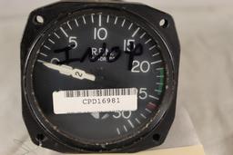 Standard Precision Electrical Dual RPM Gauge