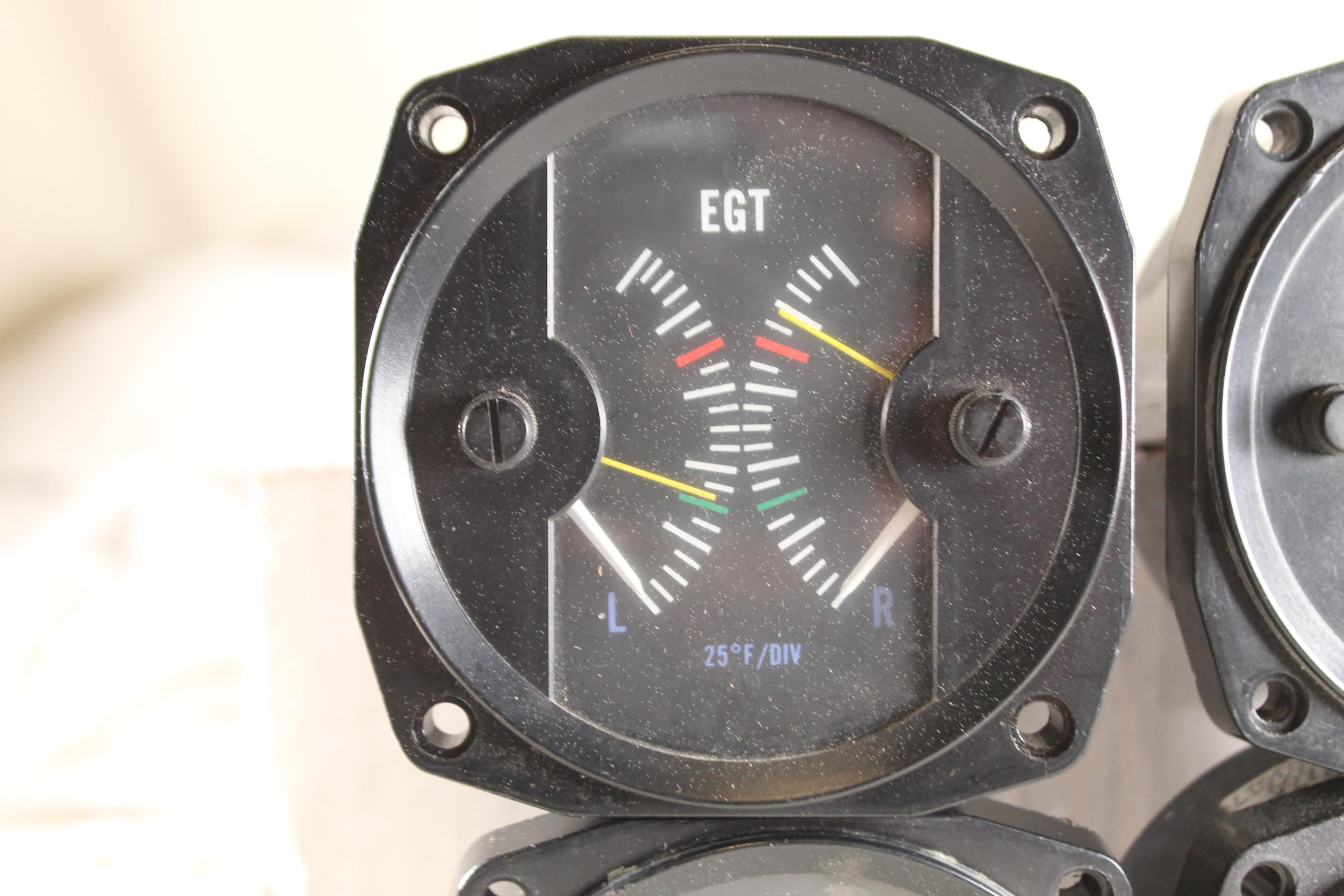 Lot Of 4 Alcor Egt Indicator Pn 46155