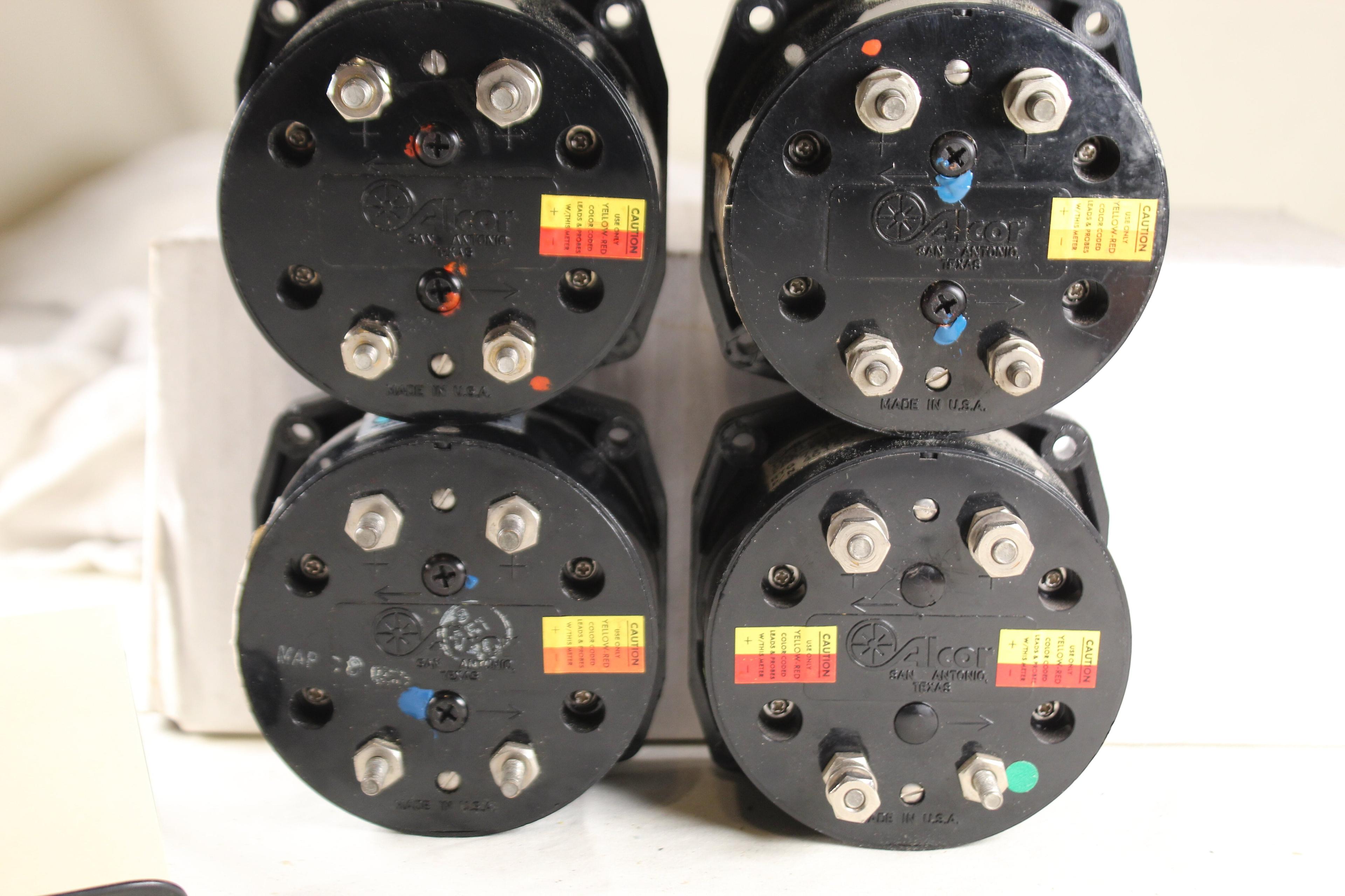 Lot Of 4 Alcor Egt Indicator Pn 46155