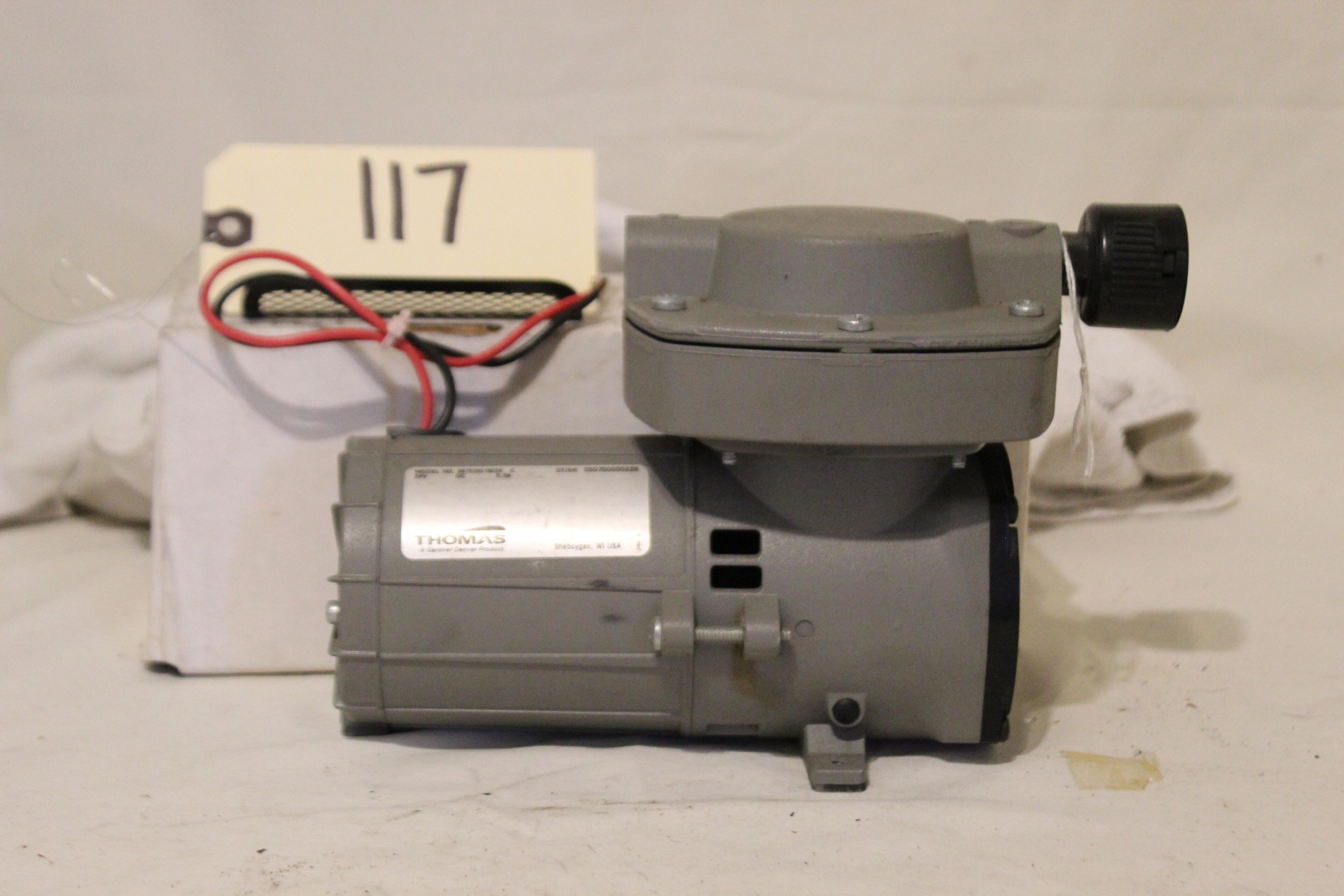 Thomas Compressor/vacuum Pump Model 907cdc18/24 C