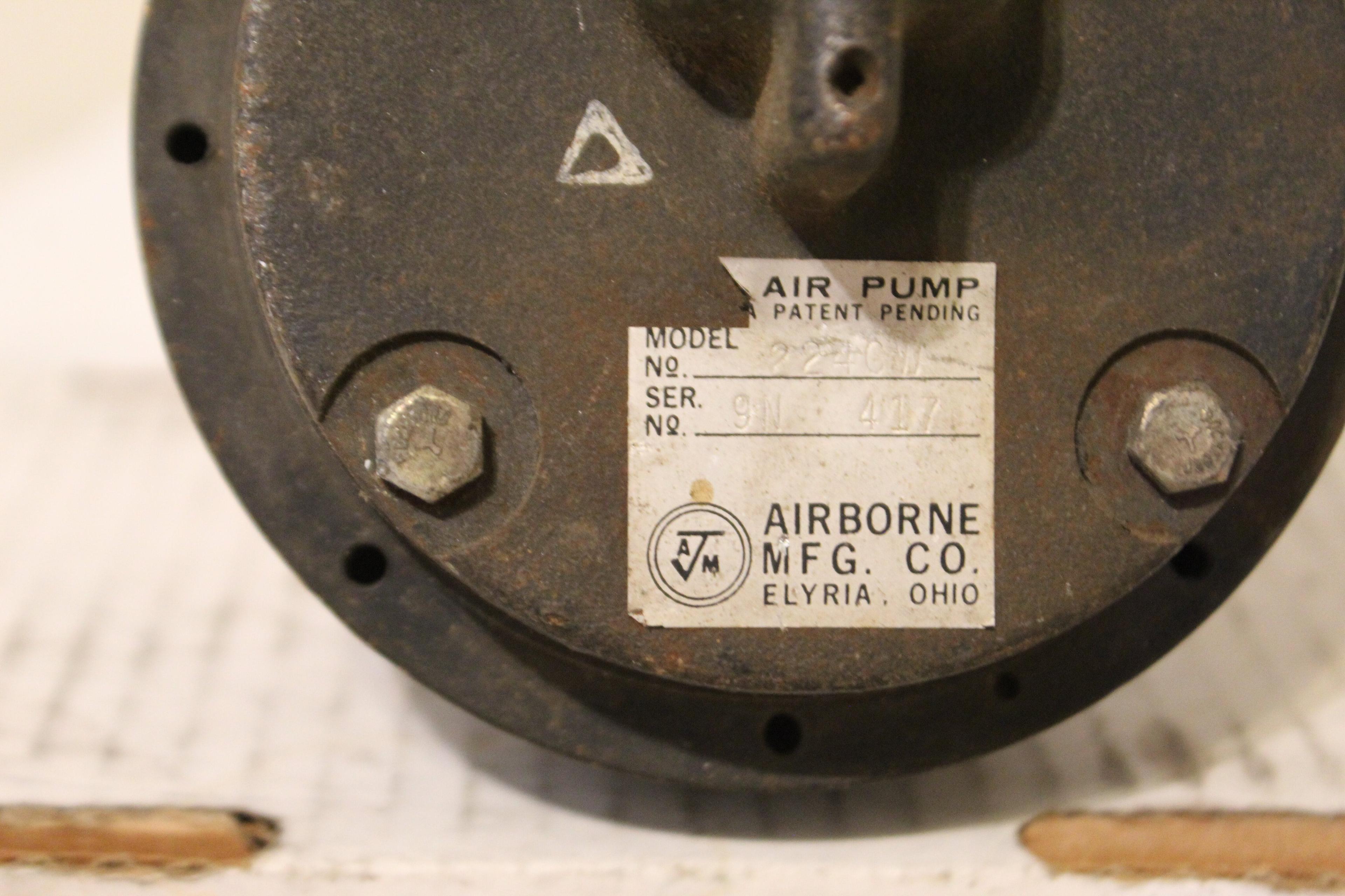 Airborne Air Pump Model 224cw