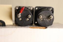 Lot Of 2 Small Volt Meters