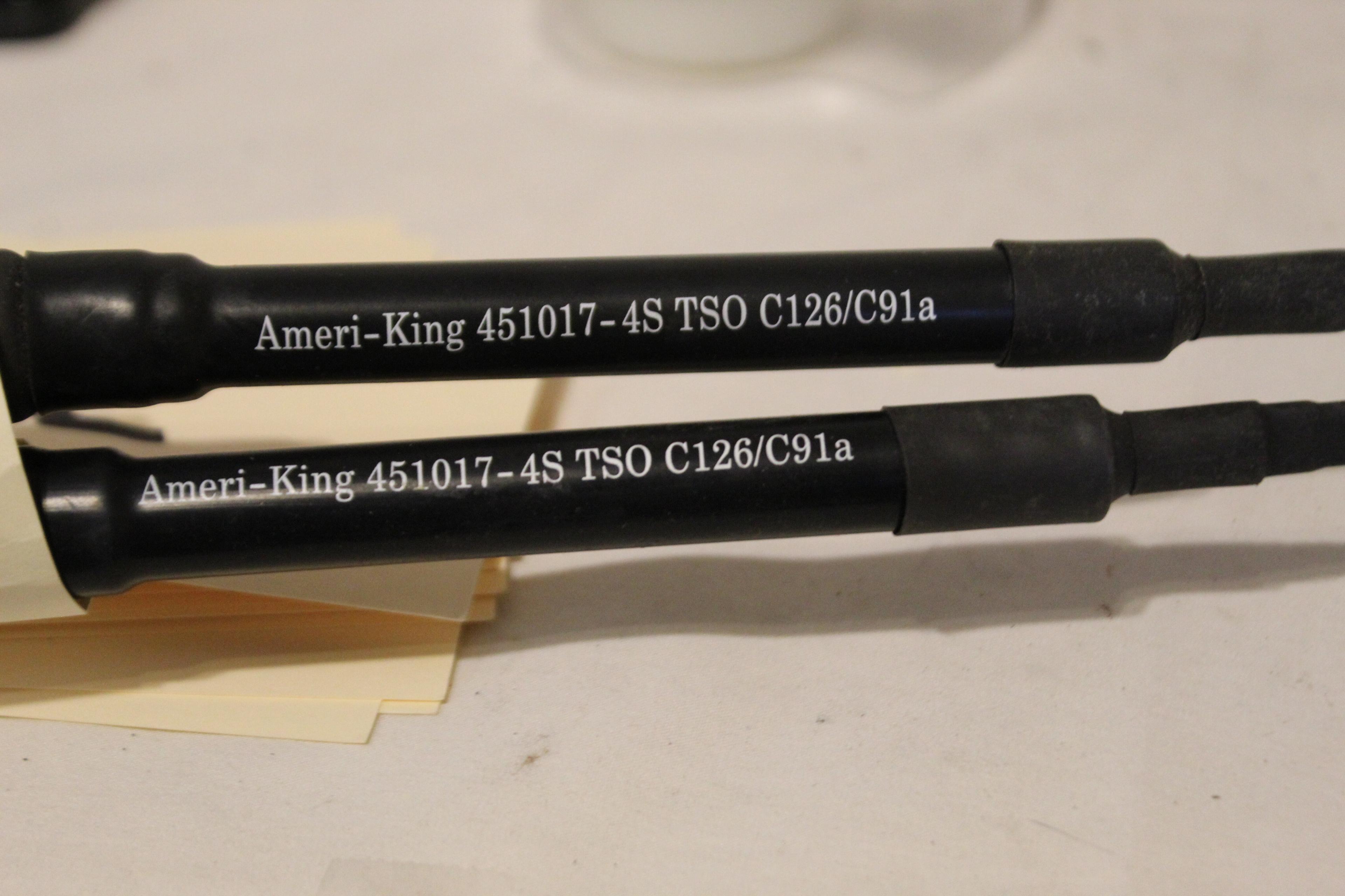 Lot Of 2 Ameri-king Antennas 451017-4s Tso C126/c91a