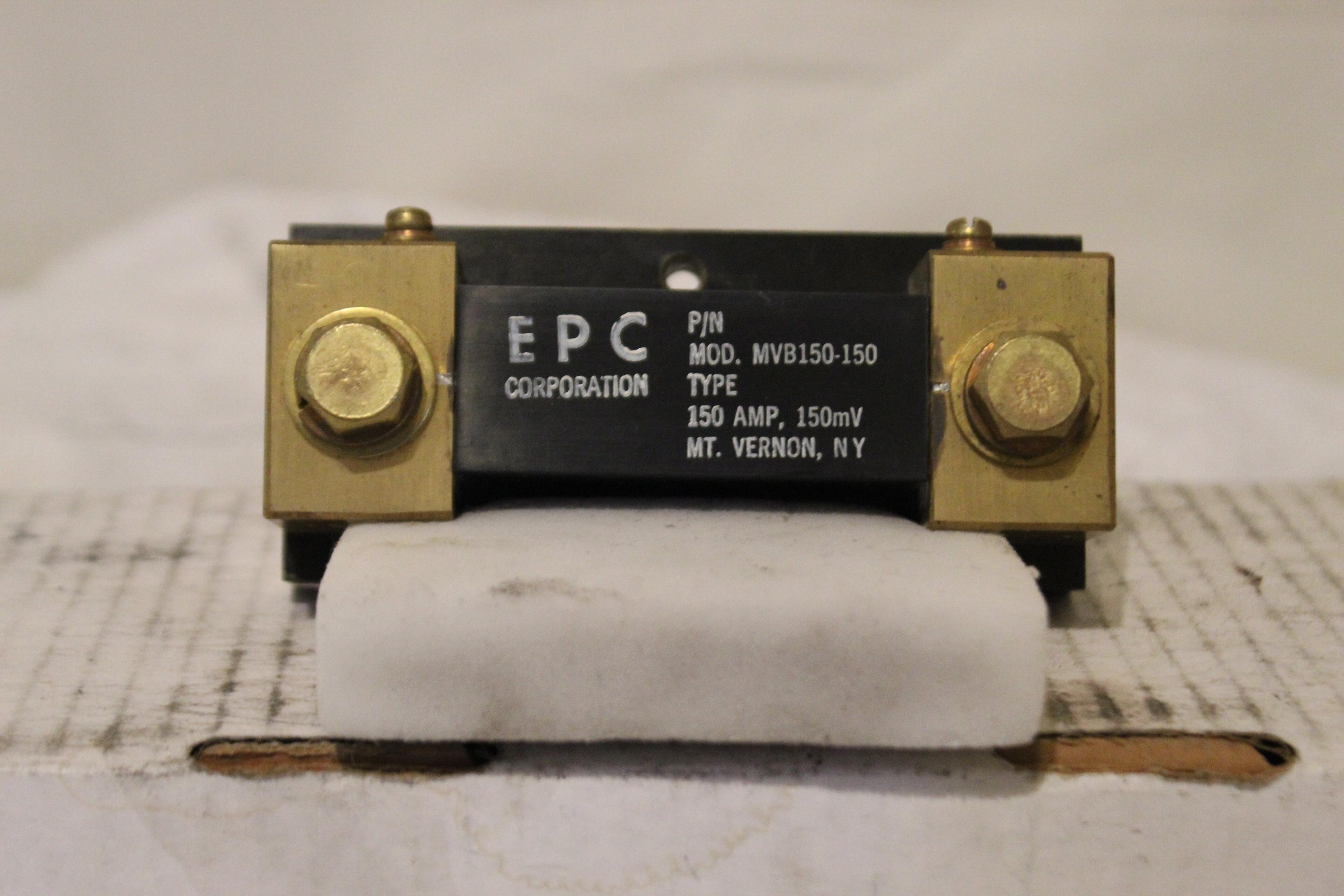 Epc Shunt Pn Mvb150-150 Type 150 Amp
