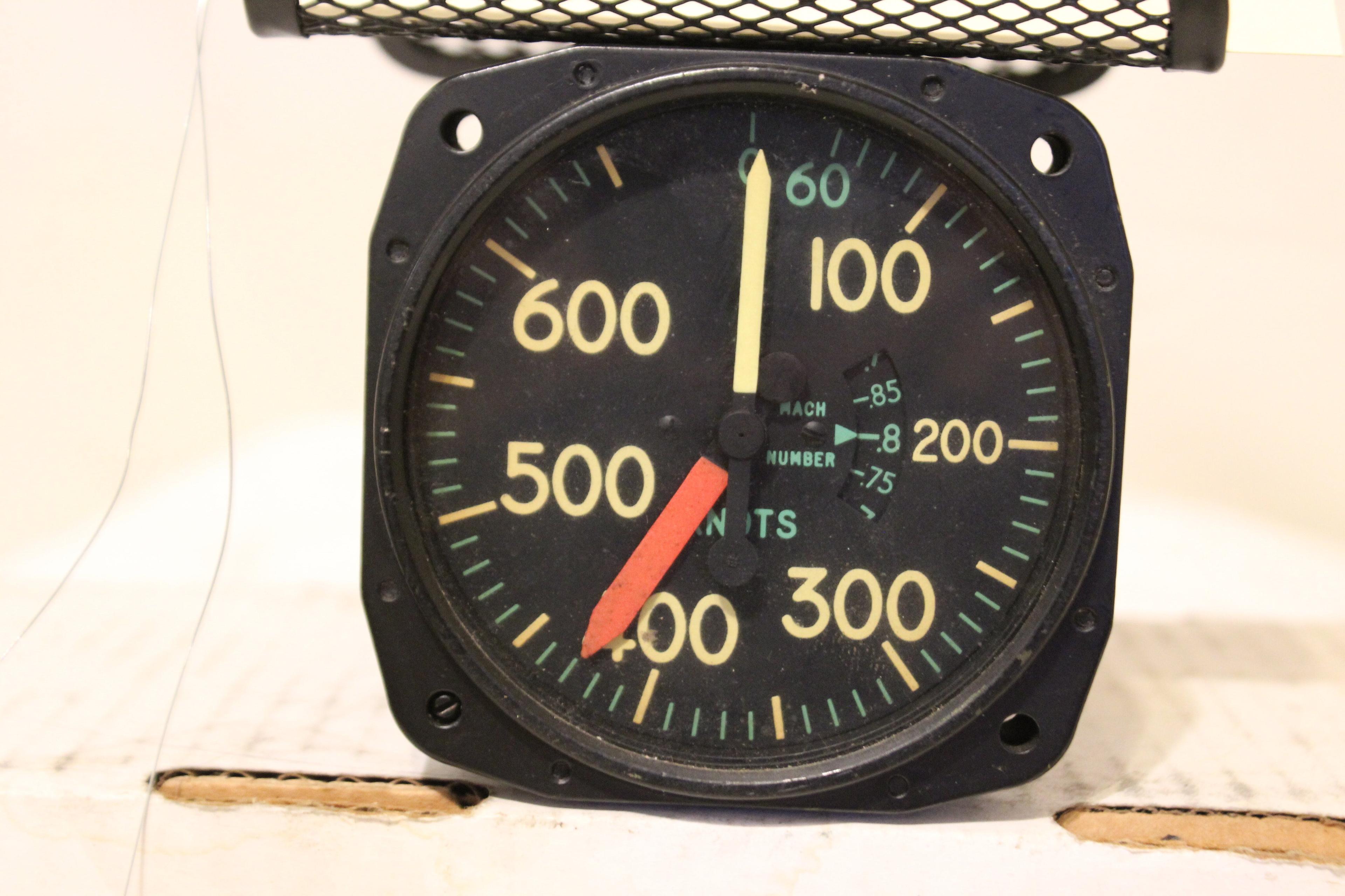 Kollsman Airspeed Pilot Static Indicator Pn 865fnx-8-049