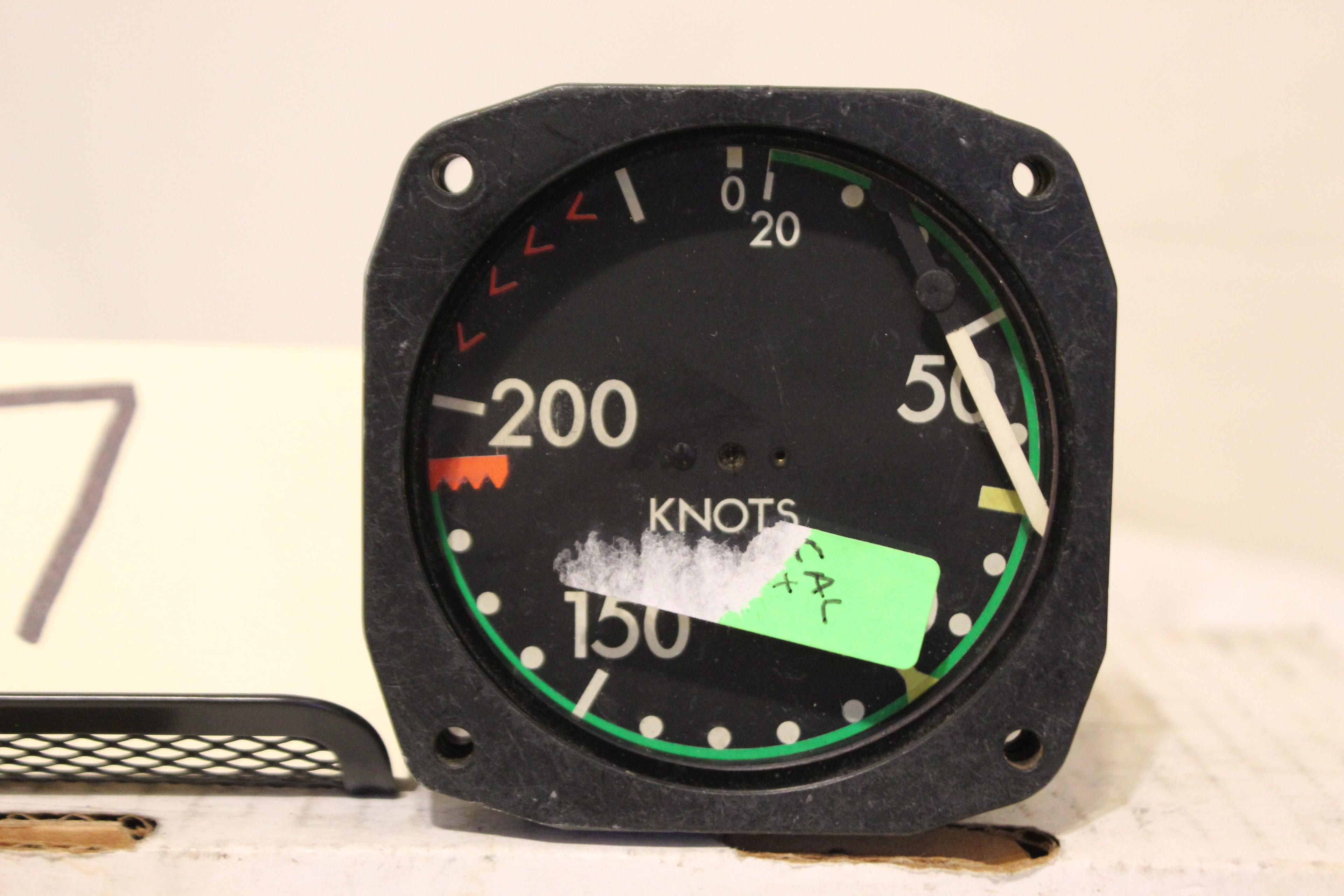 Aerosonic Airspeed Indicator 20-250 Knots Pn 20025-21118